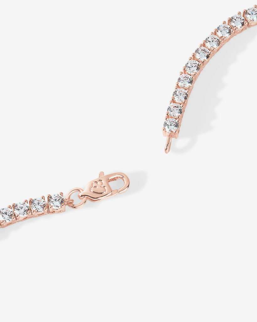 Tennis Necklace #Variant_Yellow Gold Necklace 