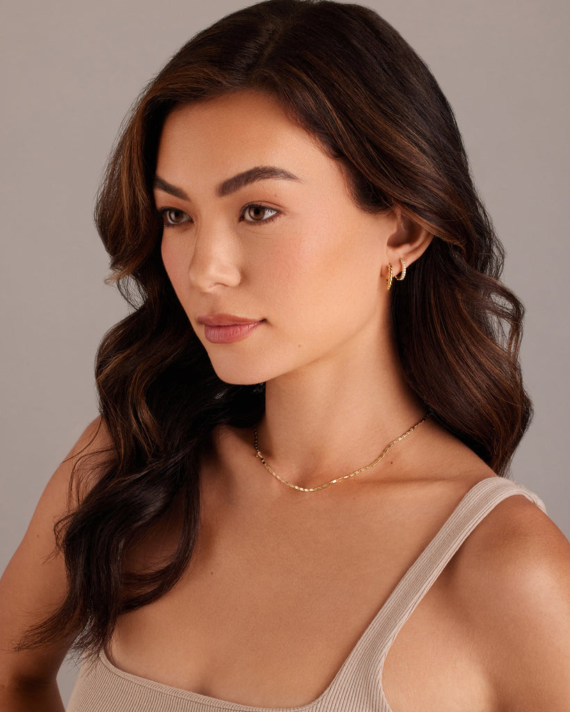 Aurora Trilogy Hoops Set #Variant_Yellow Gold  Earrings 