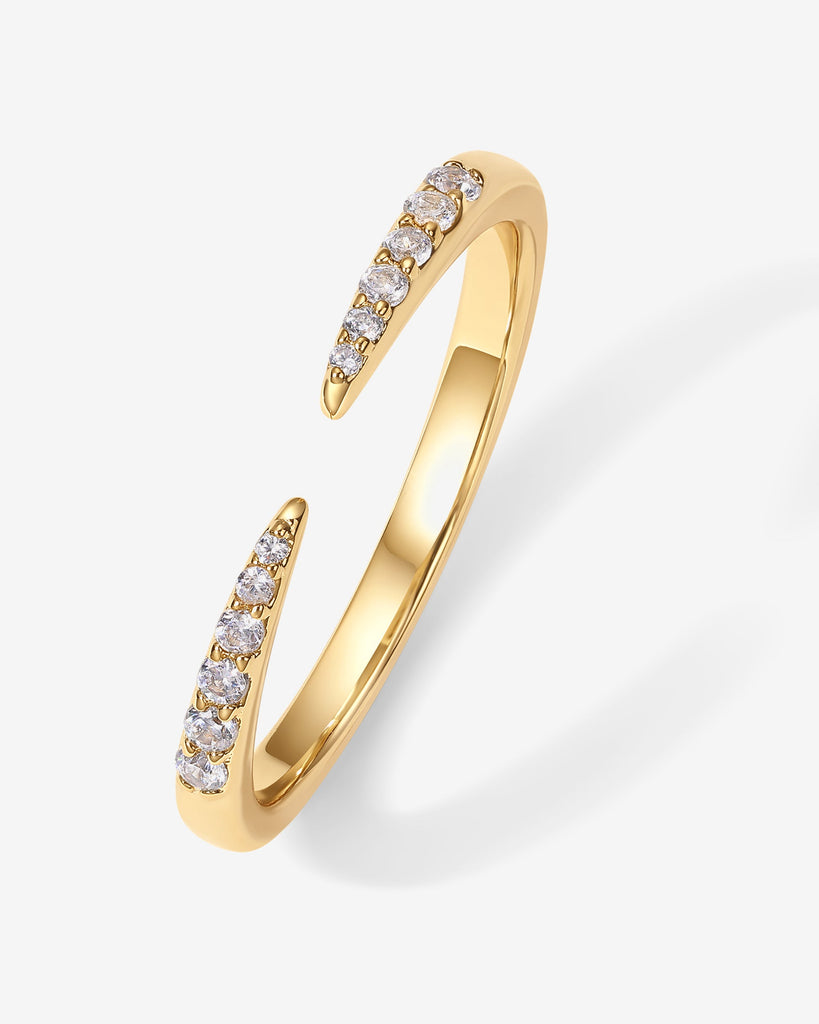 Eternal Cuff Ring #Variant_Yellow Gold Ring 