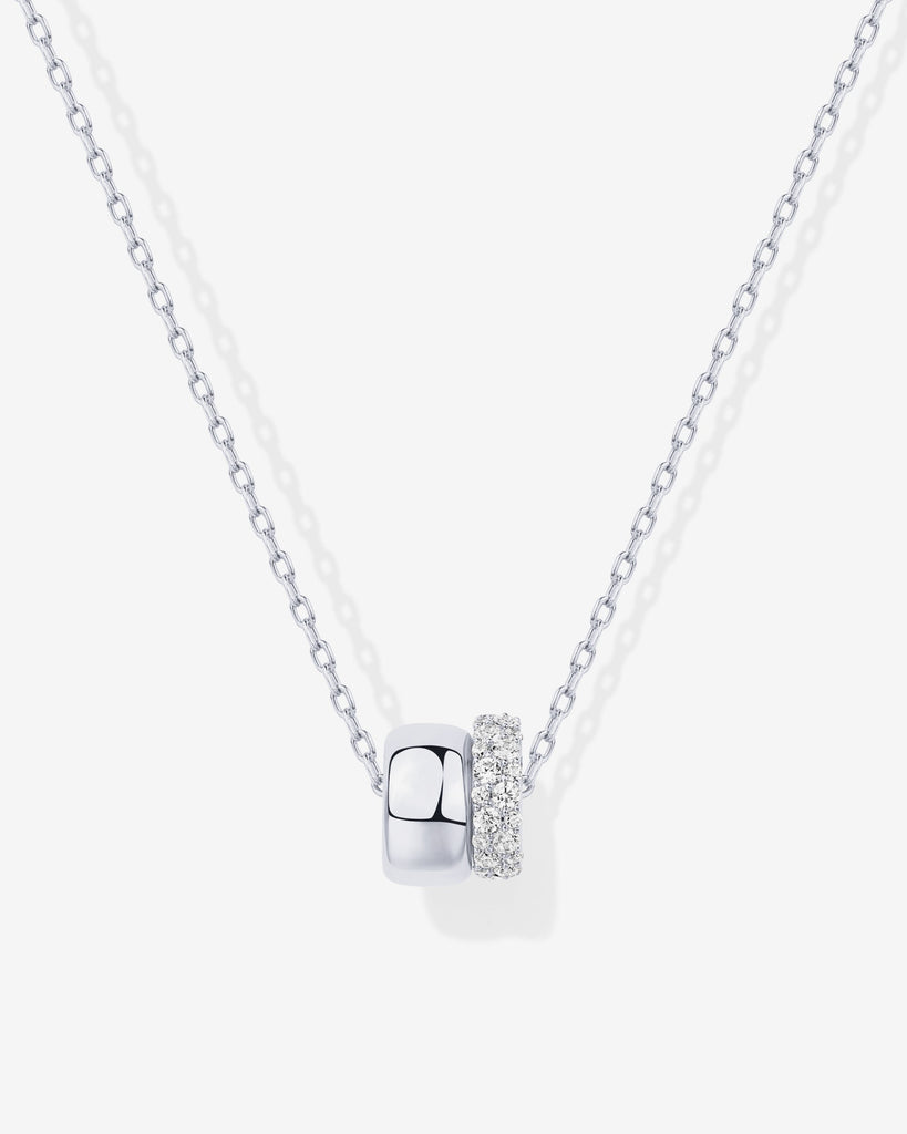 Soho Pendant Necklace #Variant_White Gold  