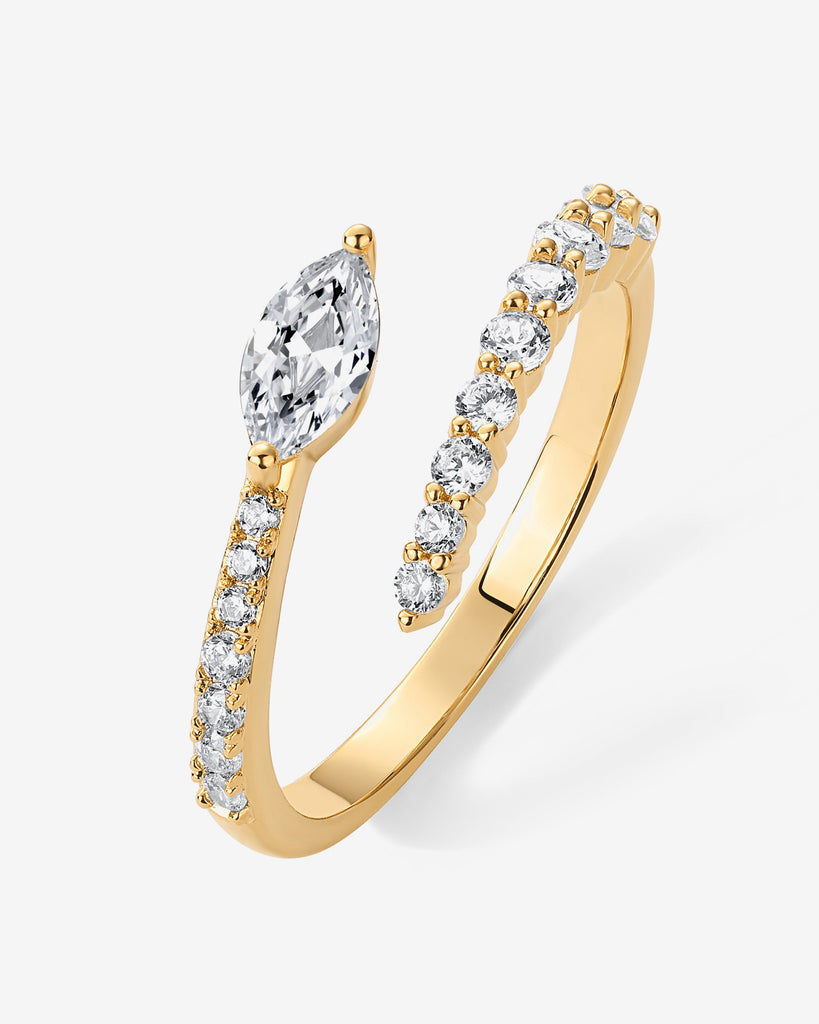 Marquise Crossover Ring #Variant_Yellow Gold  