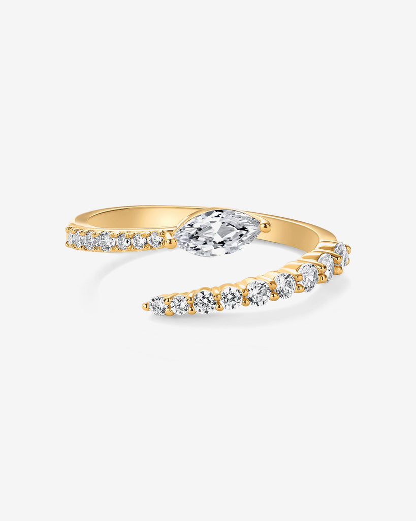 Marquise Crossover Ring #Variant_Yellow Gold  
