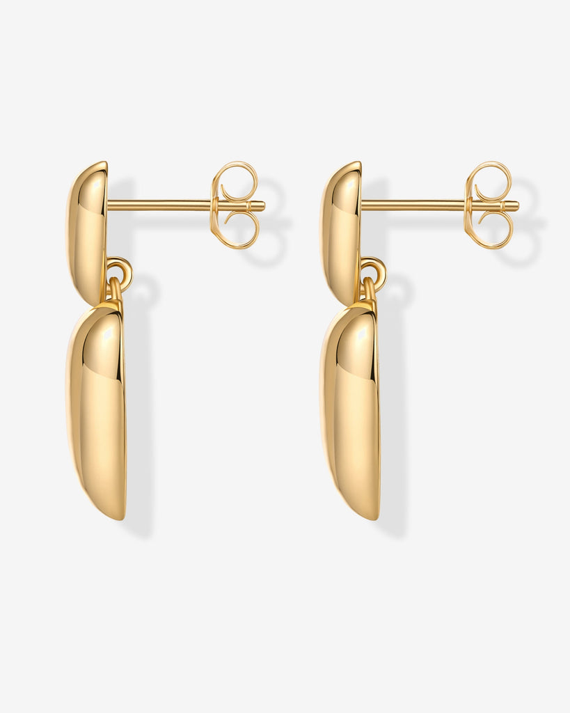 Teardrop Love Earrings #Variant_Yellow Gold  