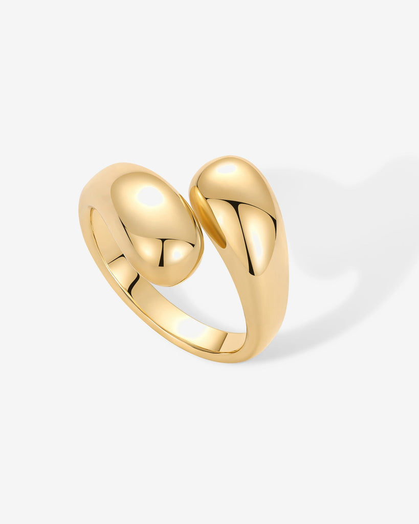 Chunky Twist Stackable Ring #Variant_Yellow Gold  