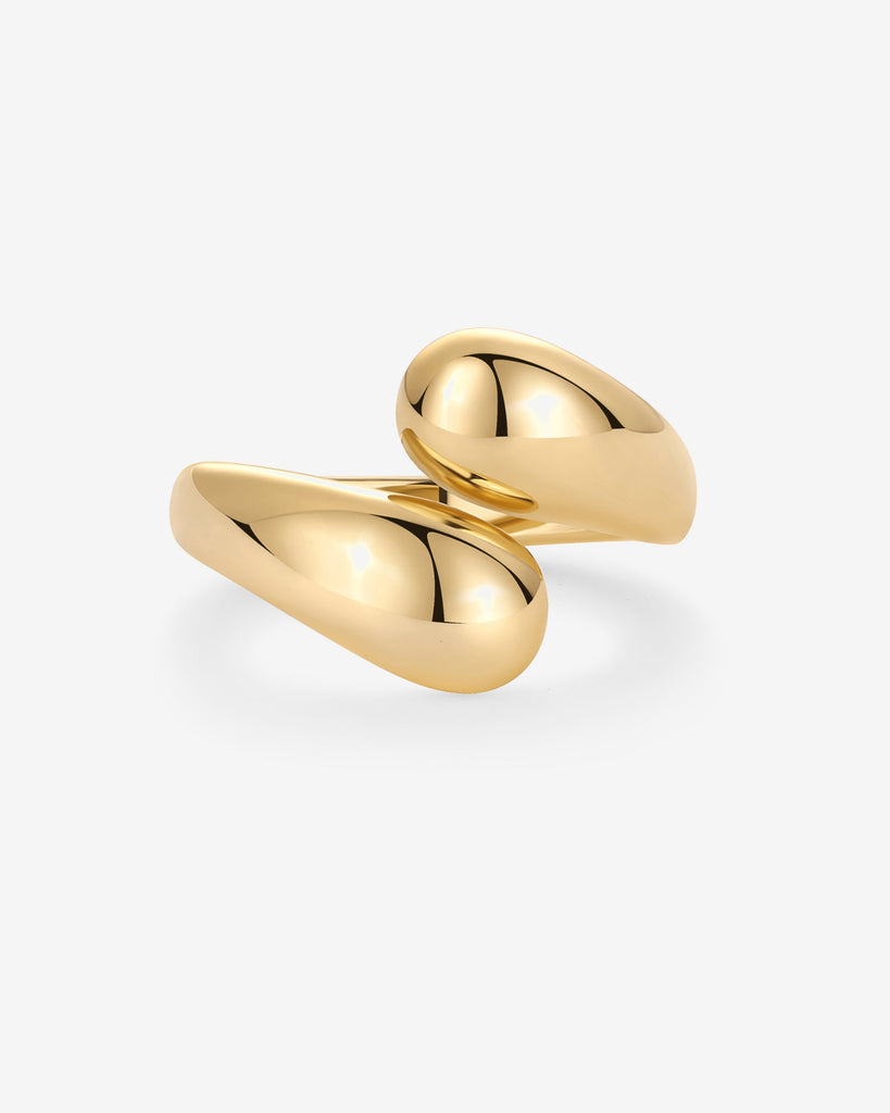 Chunky Twist Stackable Ring #Variant_Yellow Gold  
