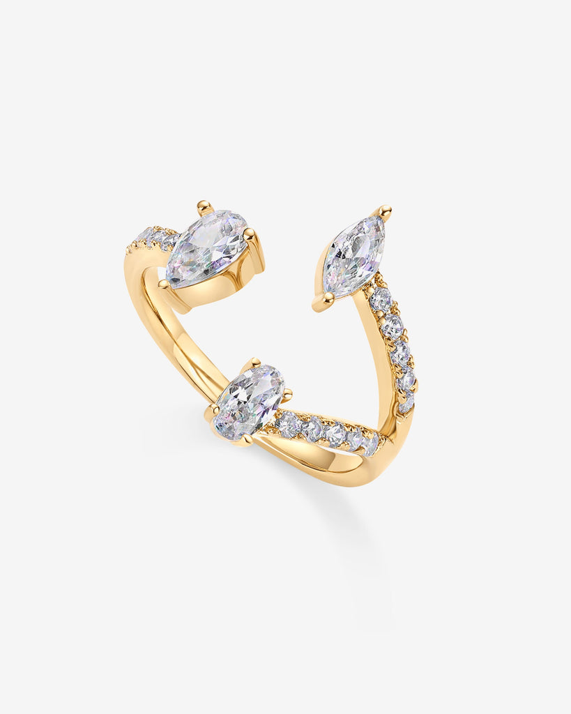 Branch Trio Ring #Variant_Yellow Gold  