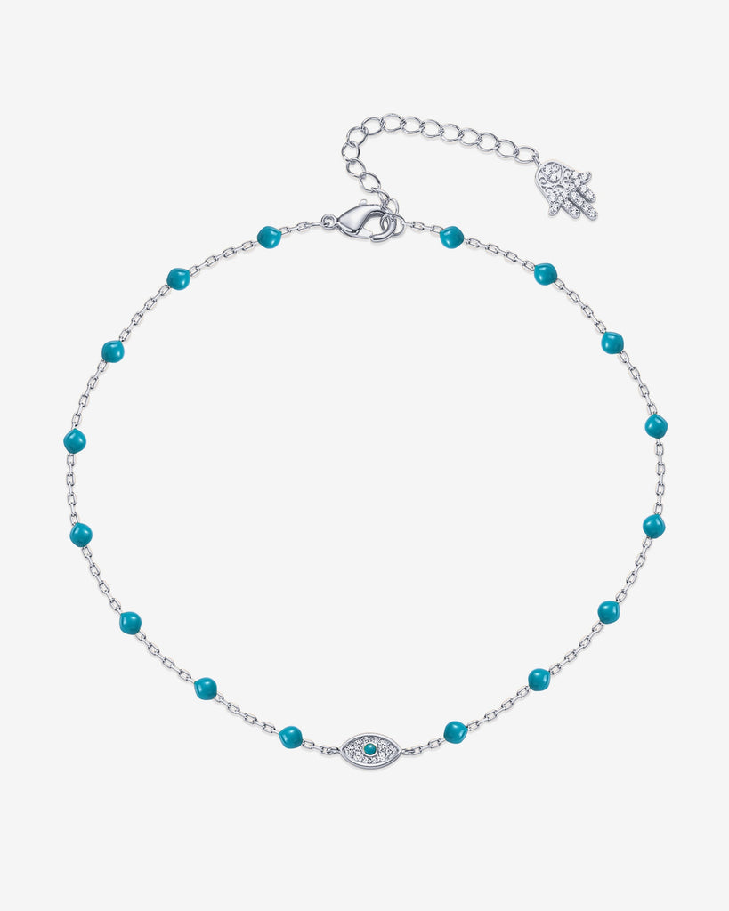 Evil Eye & Hamsa Anklet   