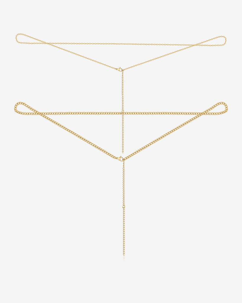 Layered Waist Body Chain   