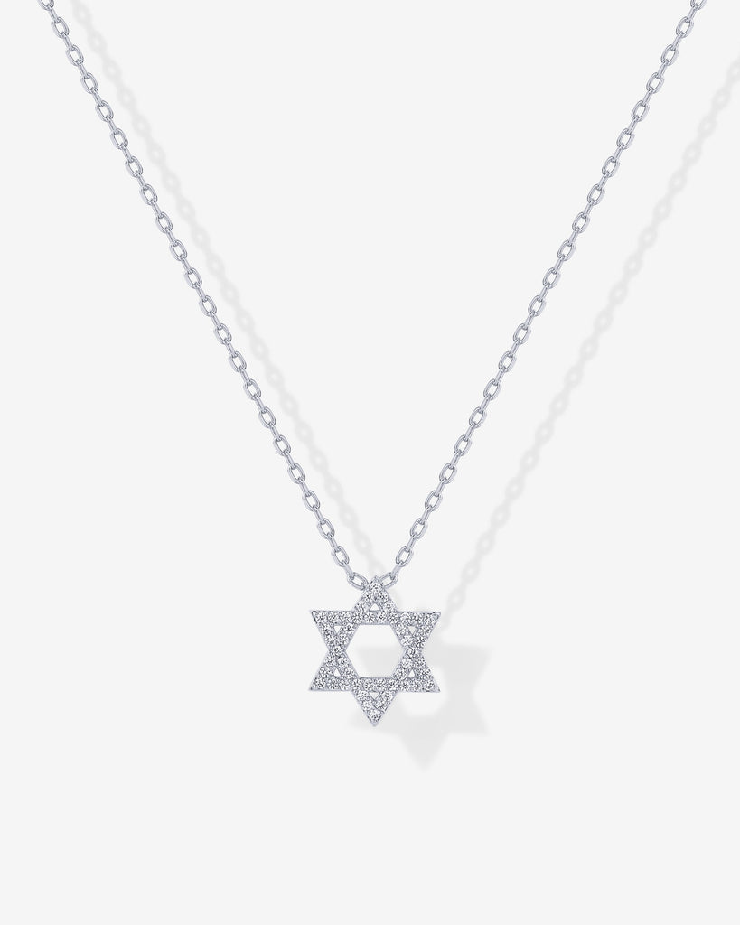 Star of David Pendant Necklace   