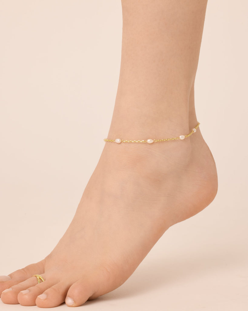 Freshwater Pearl Anklet   