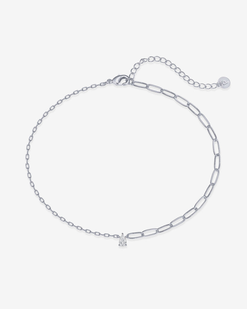 Mixed-Chain Charm Anklet   