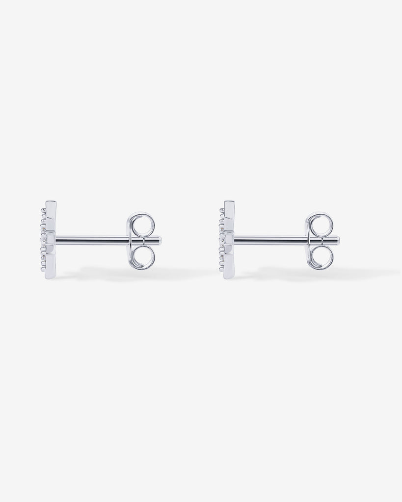 Cubic Zirconia Star Stud Earrings   