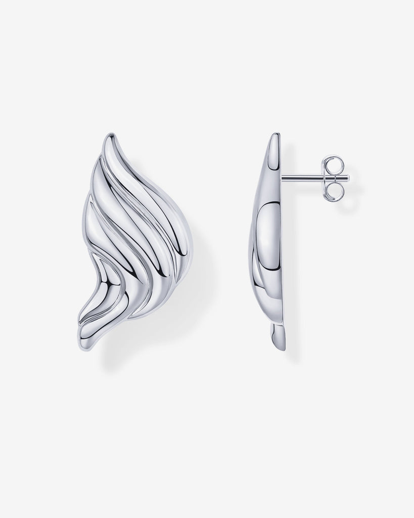 Croissant Stud Earrings   