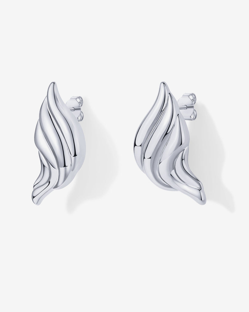 Croissant Stud Earrings   