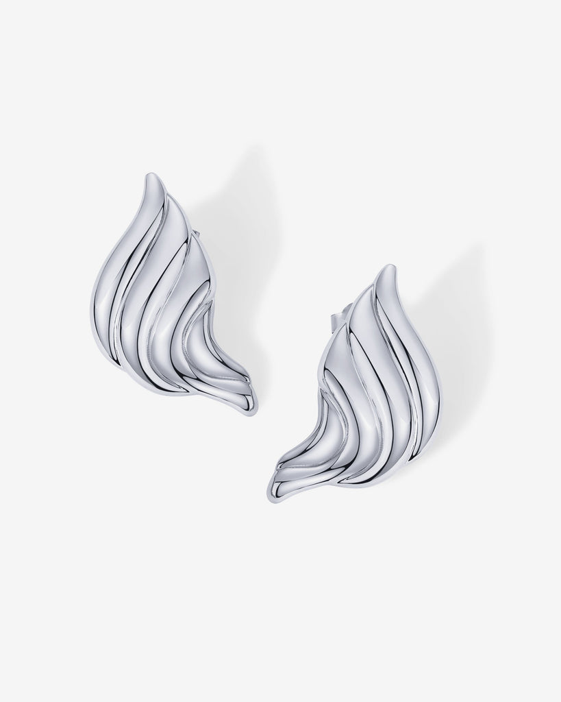 Croissant Stud Earrings   