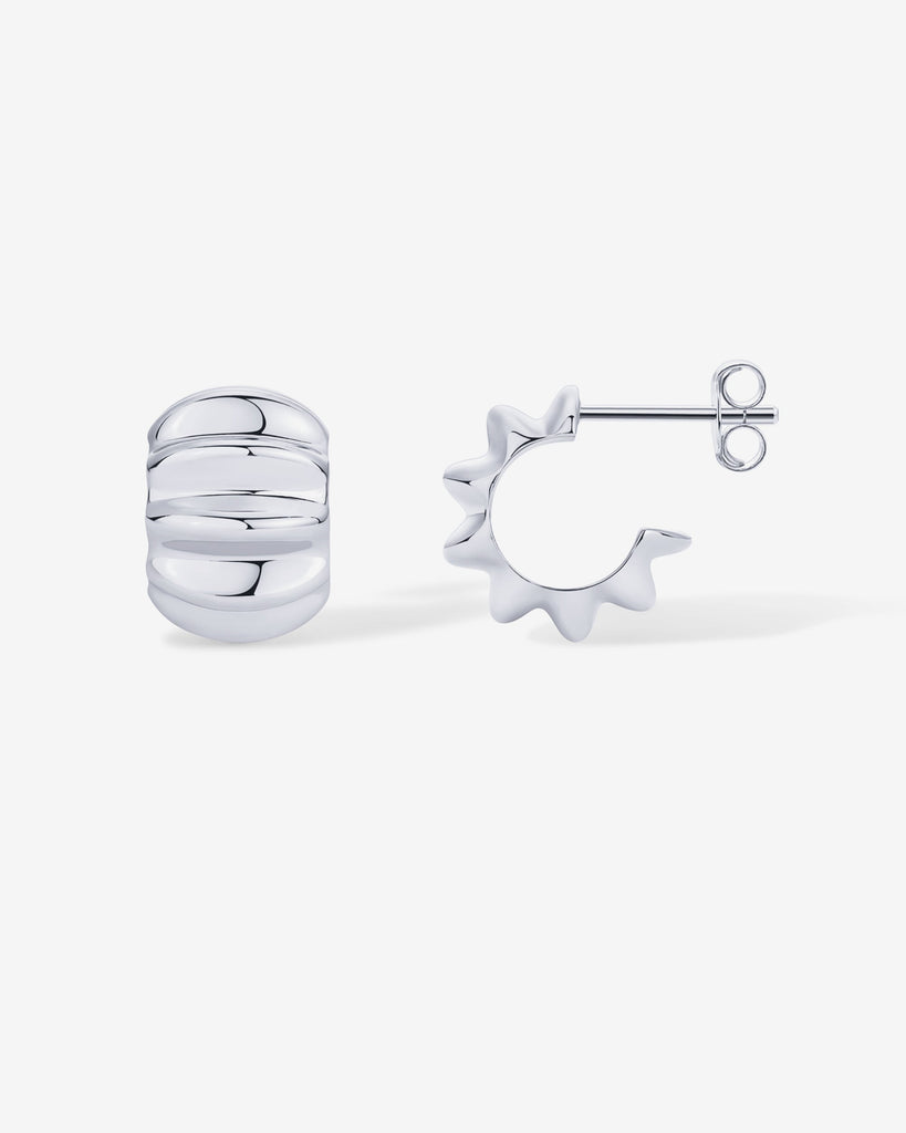 Chunky Weightless Hoop Huggies   