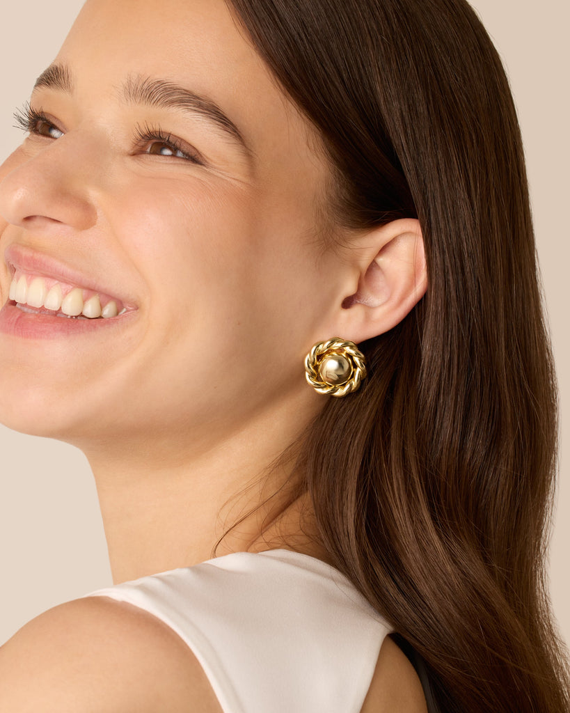 Retro Stud Earrings   