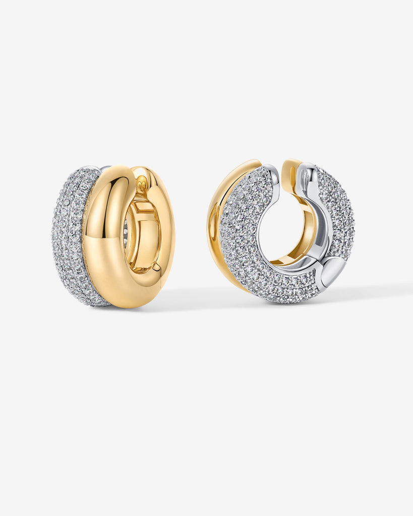 Chunky Pave Ear Cuffs   