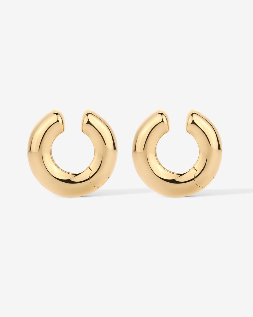 Chunky Tubular Ear Cuffs   