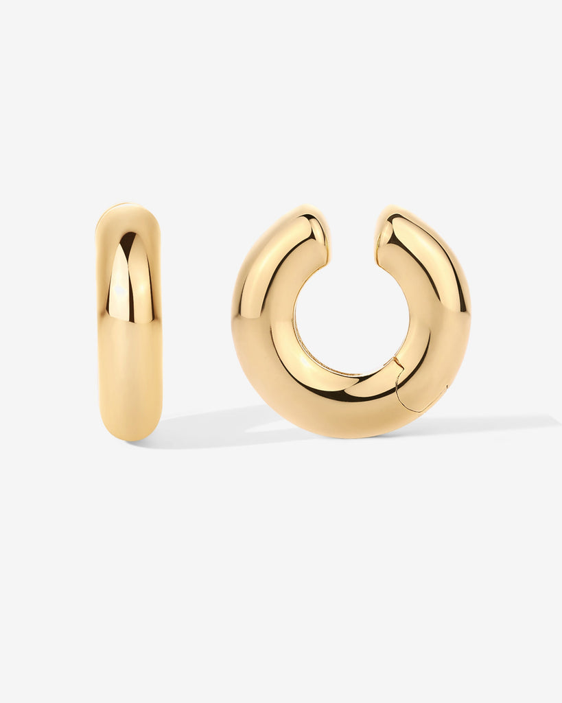 Chunky Tubular Ear Cuffs   