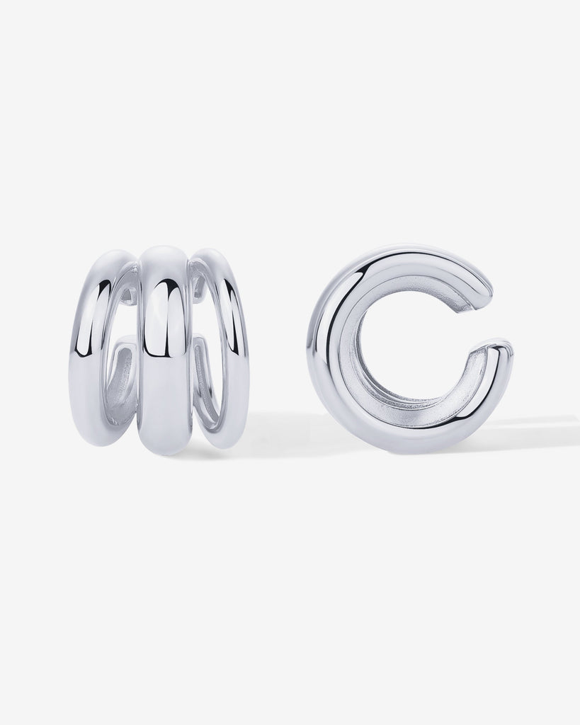 Triple Ring Ear Cuffs   
