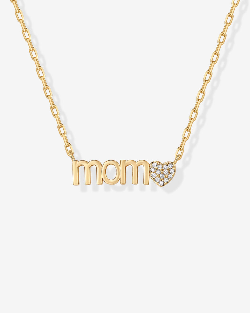 I Love Mom Necklace   