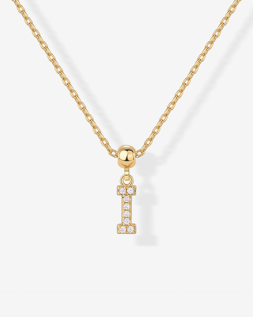 Initial Charm Necklace   