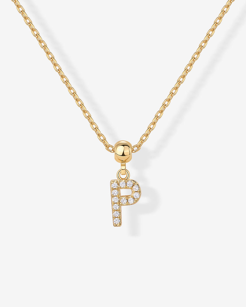 Initial Charm Necklace   