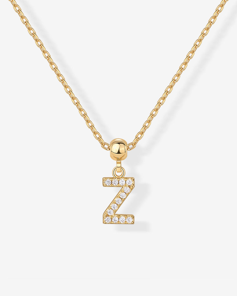 Initial Charm Necklace   