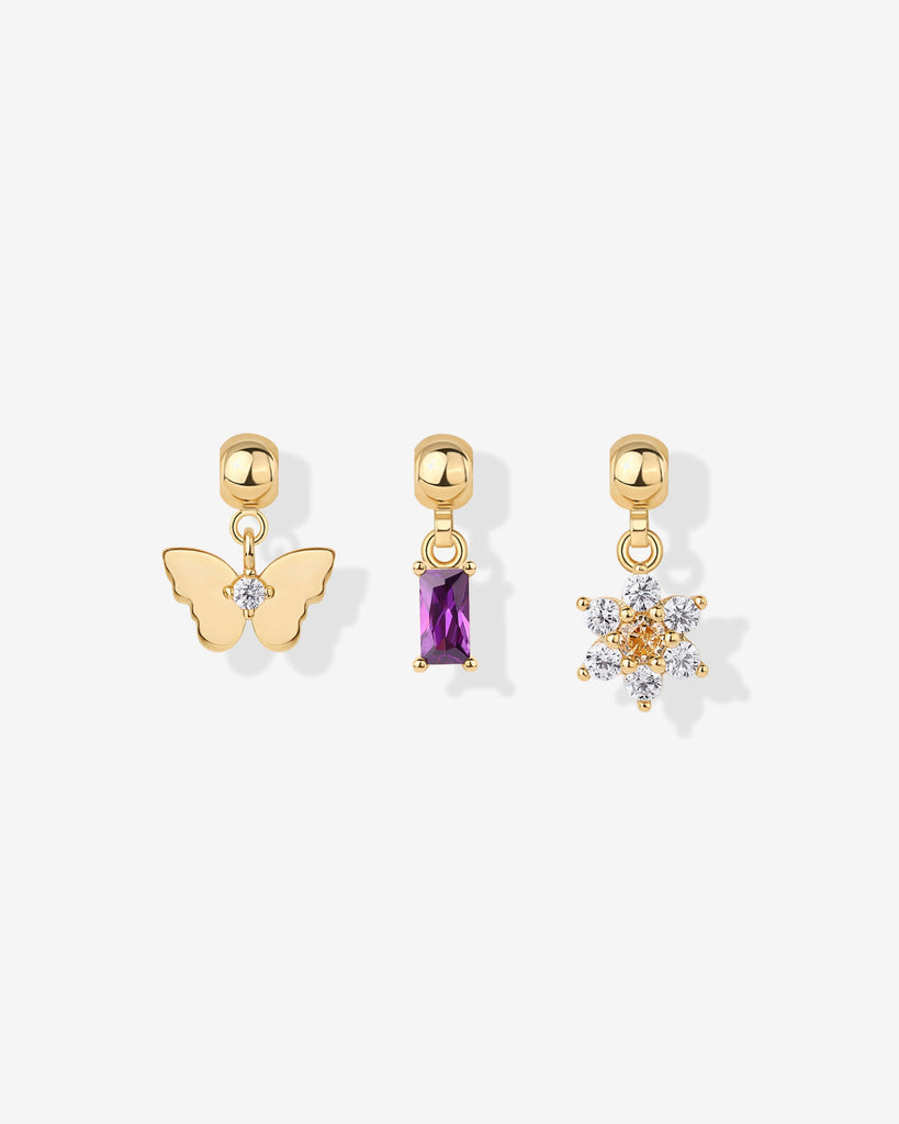 Whimsy Butterfly Charm Necklace #Variant_Yellow Gold / Whimsy Butterfly  