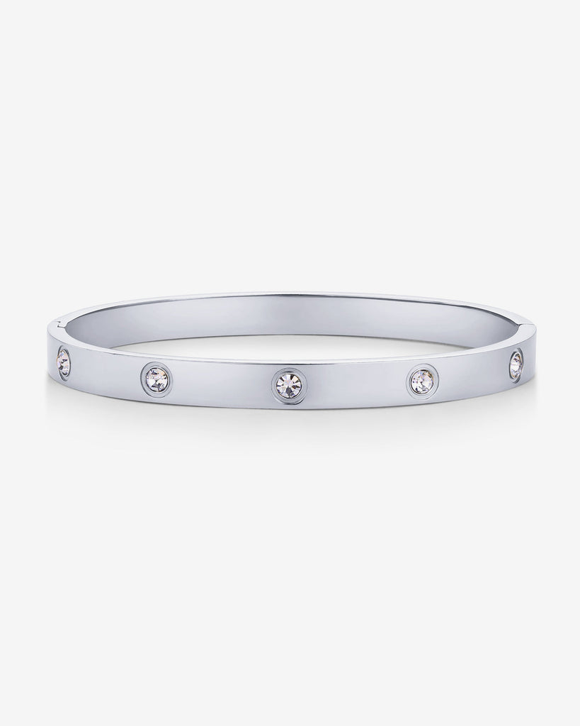 Love Bangle #Variant_White Gold / 6.5 Inches  