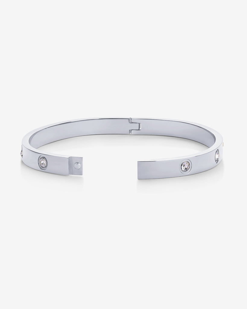 Love Bangle #Variant_White Gold / 7.5 Inches  