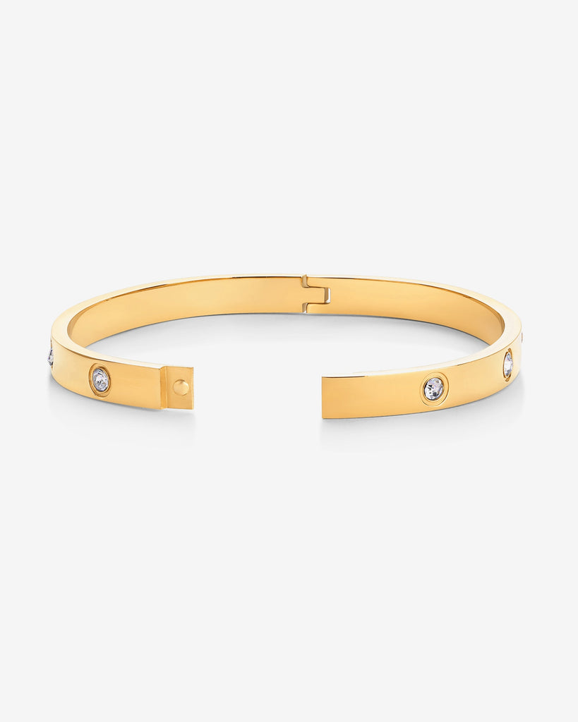 Love Bangle #Variant_Yellow Gold / 7.5 Inches  