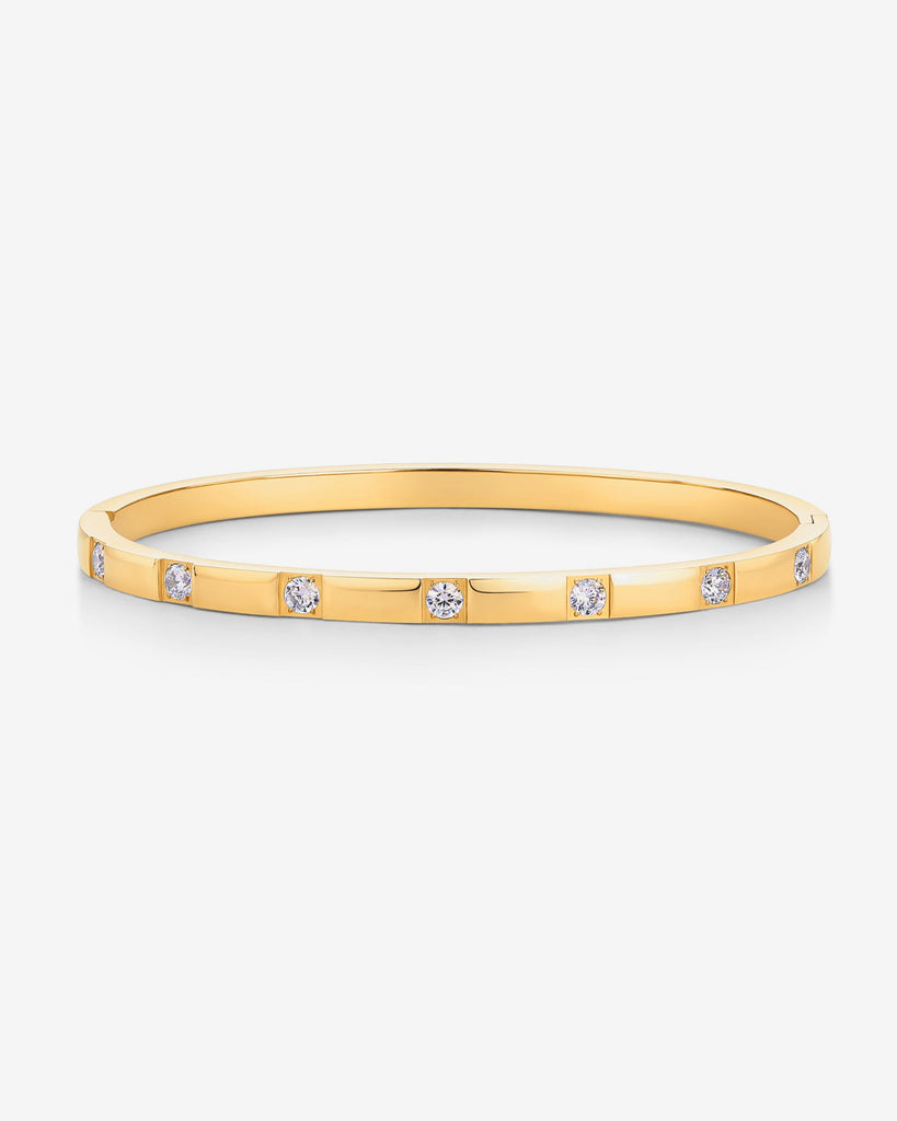 Skinny Love Bangle #Variant_Yellow Gold / 7 Inches  