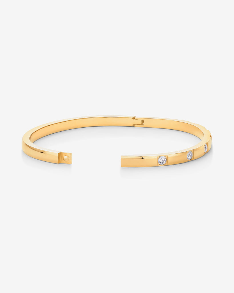Skinny Love Bangle #Variant_Yellow Gold / 7 Inches  