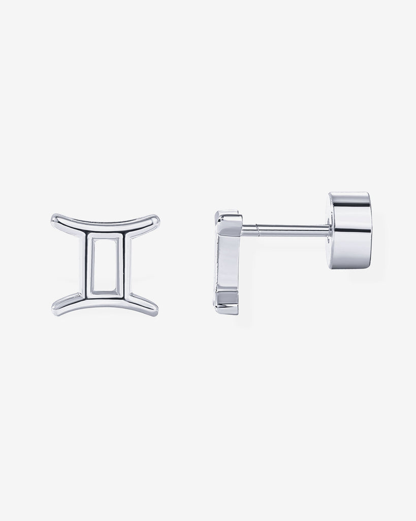 What's Your Sign Horoscope Earrings #Variant_White Gold / Gemini  
