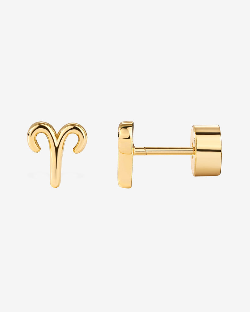What's Your Sign Horoscope Earrings #Variant_Yellow Gold / Aries  