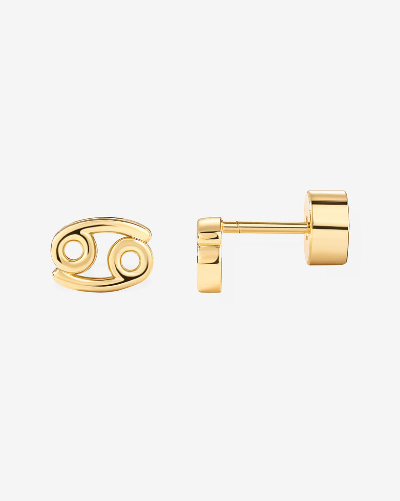 What's Your Sign Horoscope Earrings #Variant_Yellow Gold / Cancer  