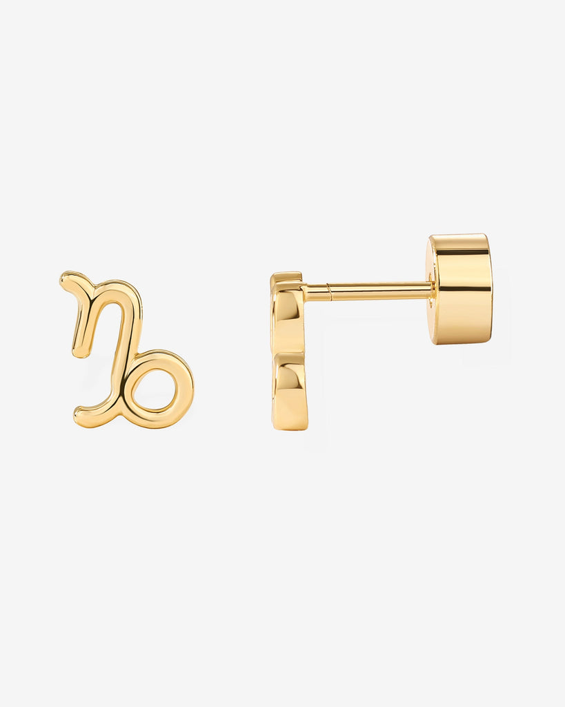 What's Your Sign Horoscope Earrings #Variant_Yellow Gold / Capricorn  