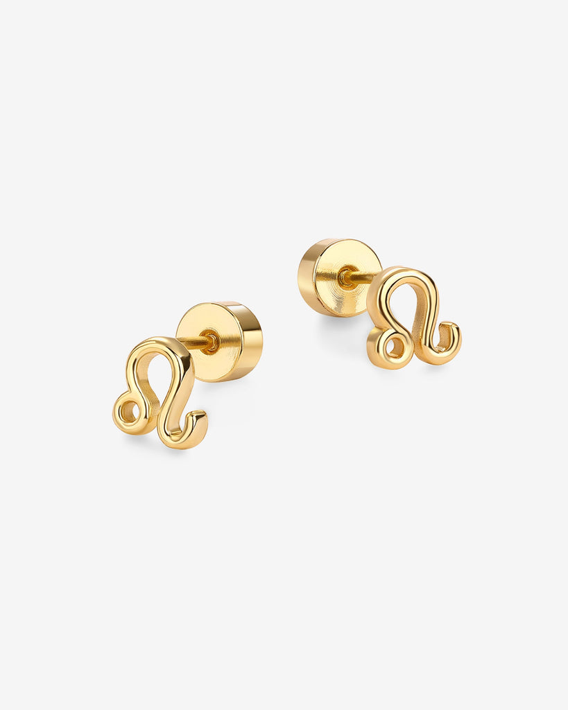 What's Your Sign Horoscope Earrings #Variant_Yellow Gold / Leo  