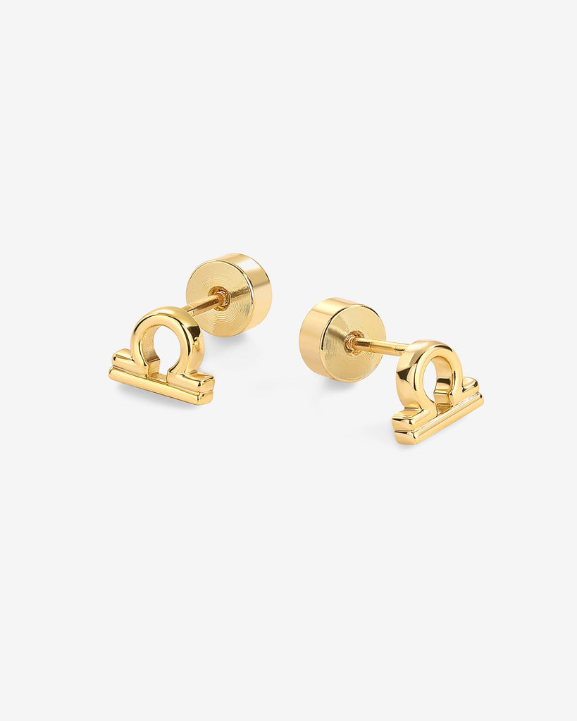 What's Your Sign Horoscope Earrings #Variant_Yellow Gold / Libra  