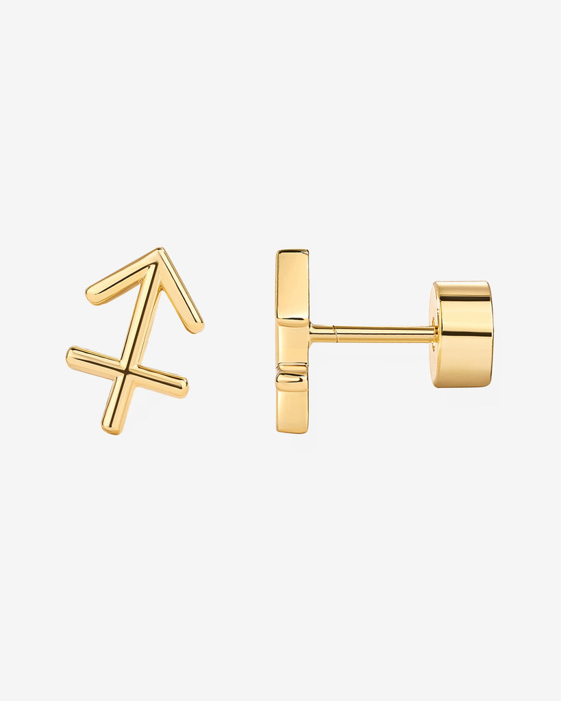 What's Your Sign Horoscope Earrings #Variant_Yellow Gold / Sagittarius  