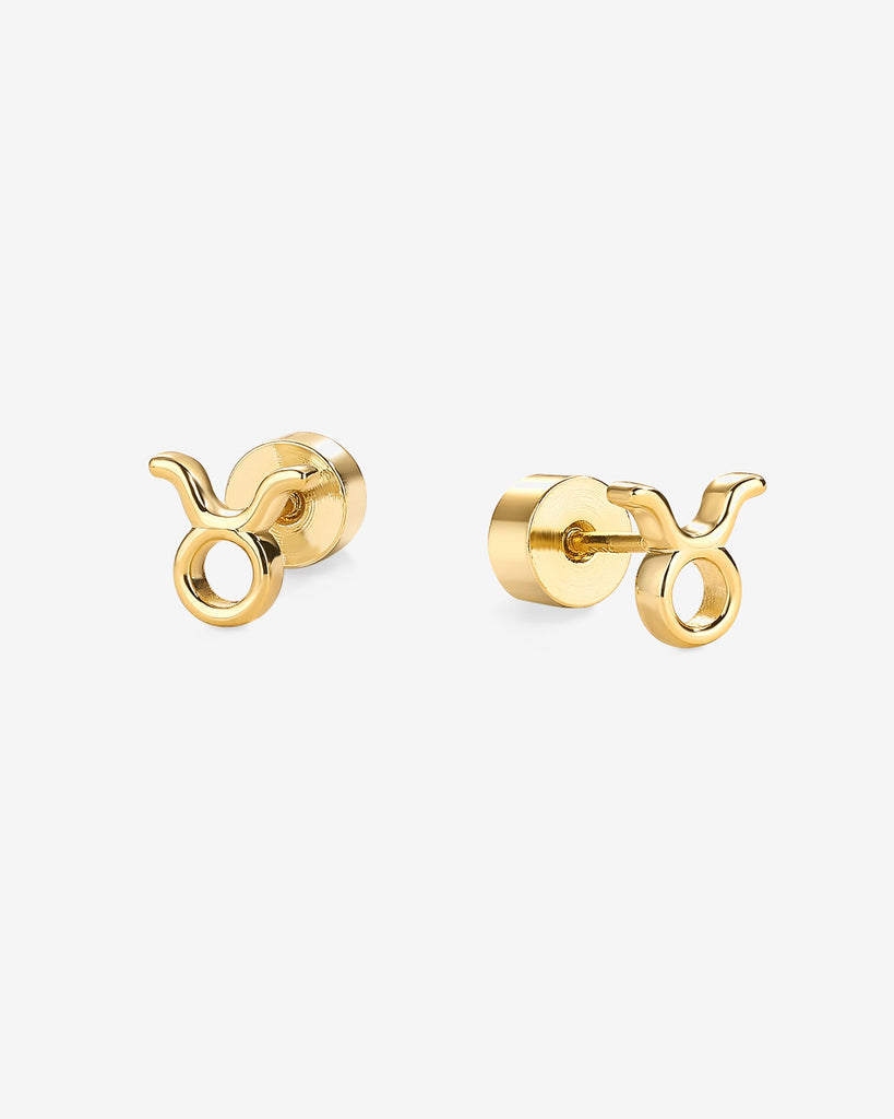 What's Your Sign Horoscope Earrings #Variant_Yellow Gold / Taurus  
