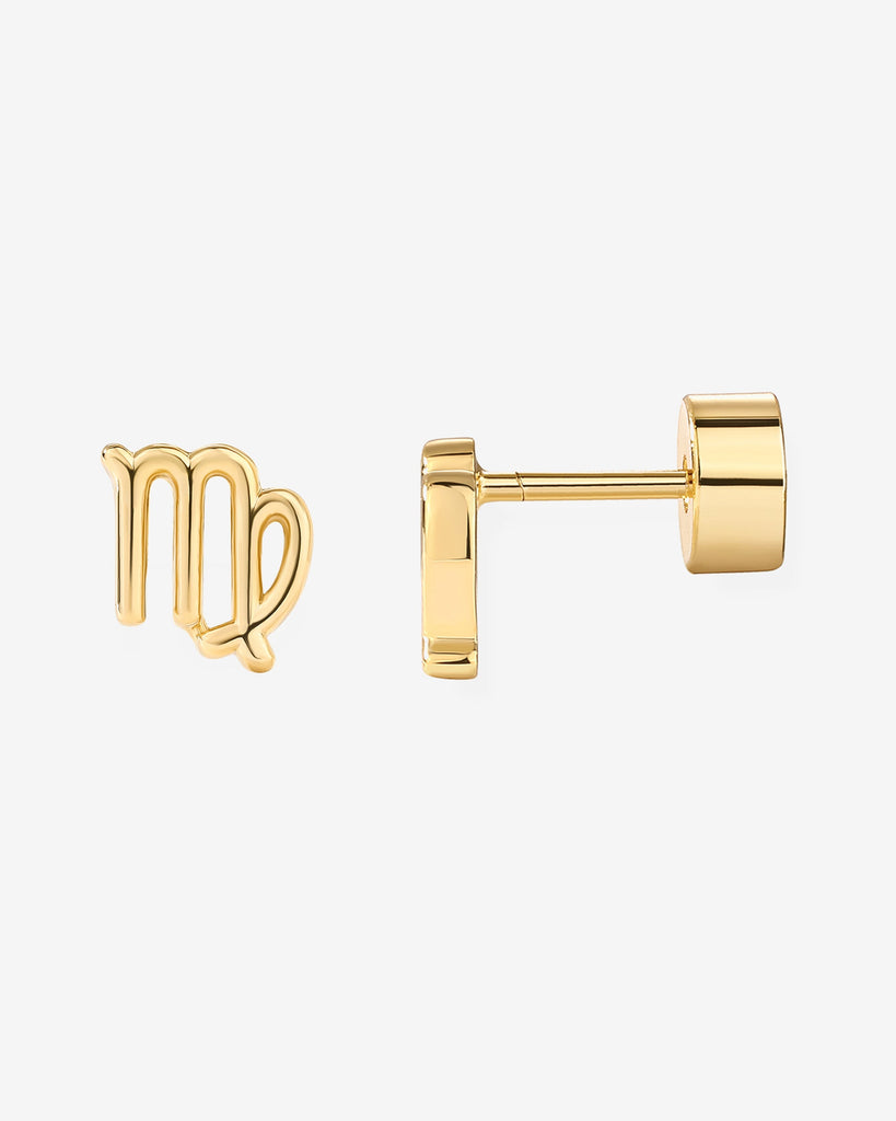 What's Your Sign Horoscope Earrings #Variant_Yellow Gold / Virgo  