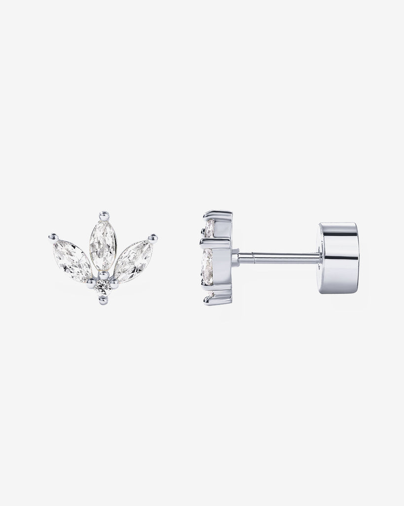 Rebirth Lotus Screwbacks #Variant_White Gold  
