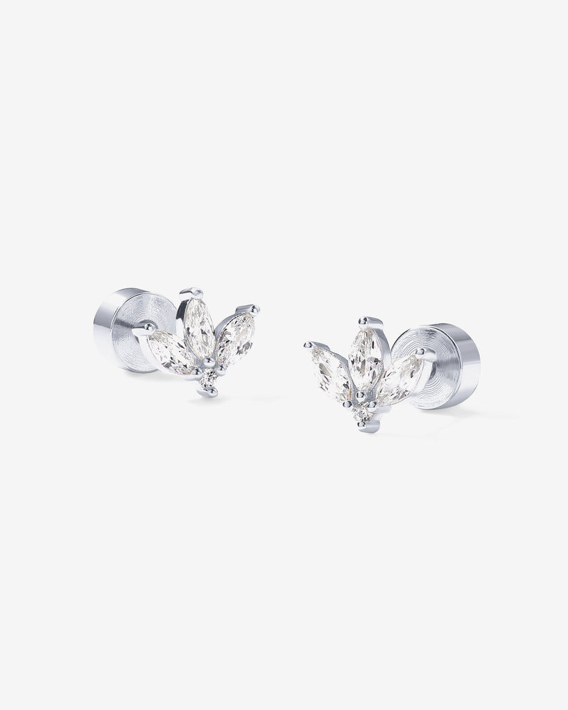 Rebirth Lotus Screwbacks #Variant_White Gold  