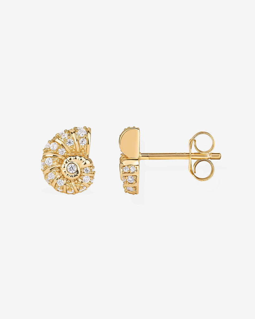 Nauti Shine Studs #Variant_Yellow Gold  