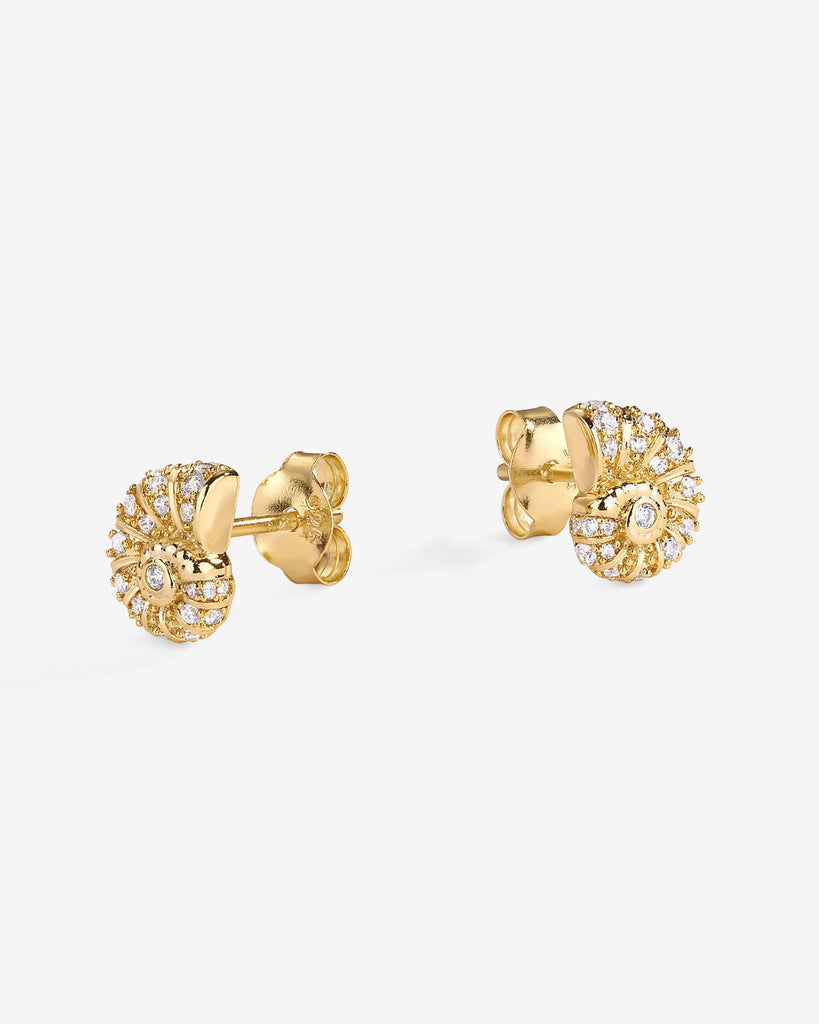 Nauti Shine Studs #Variant_Yellow Gold  