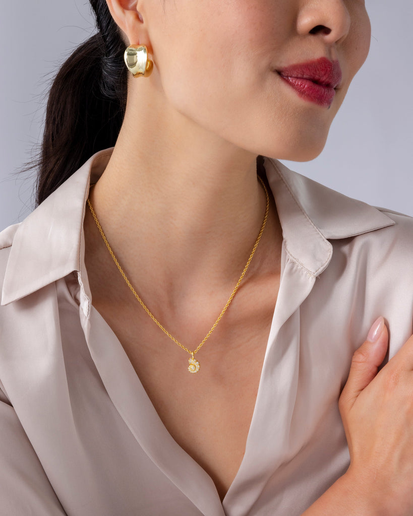 Nauti Shine Rope Pendant #Variant_Yellow Gold  