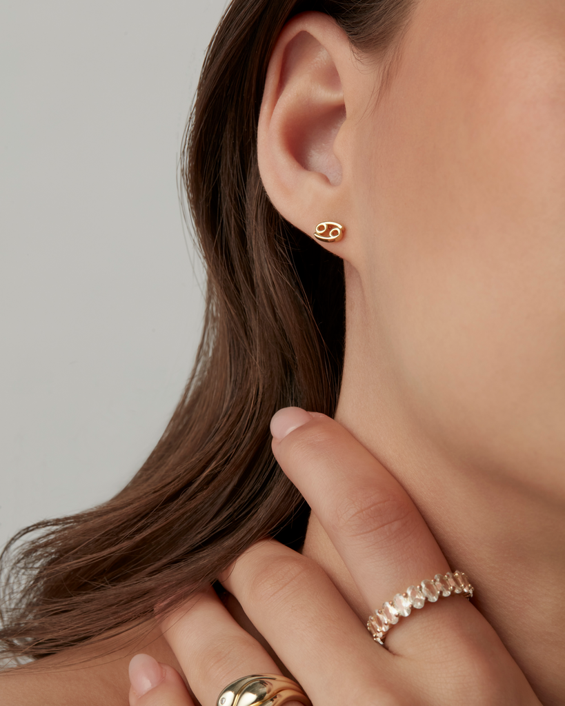 What's Your Sign Horoscope Earrings #Variant_Yellow Gold / Leo  